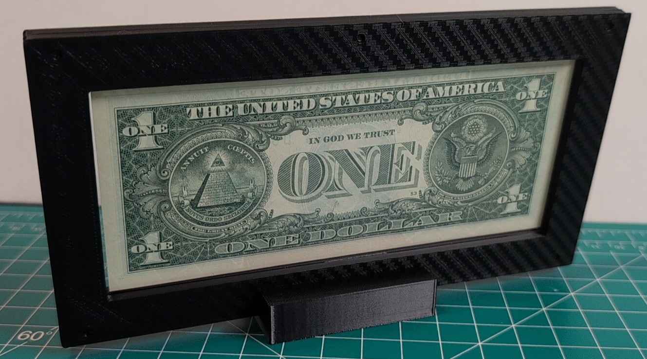 Serial Shield 3D™ Currency Frame - Budget 4 Mil - Image 4