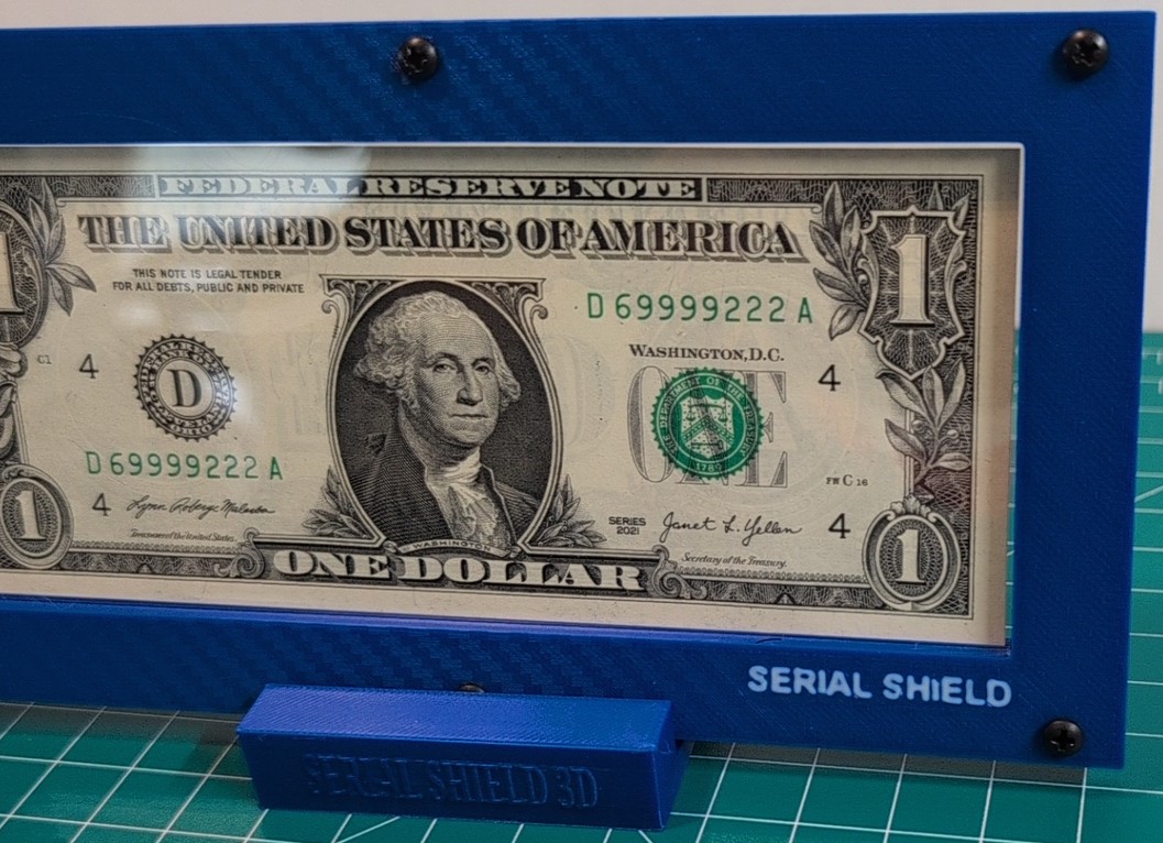 Serial Shield 3D™ Currency Frame - Budget 4 Mil - Image 8