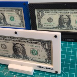 Serial Shield 3D™ Currency Frame - Budget 4 Mil